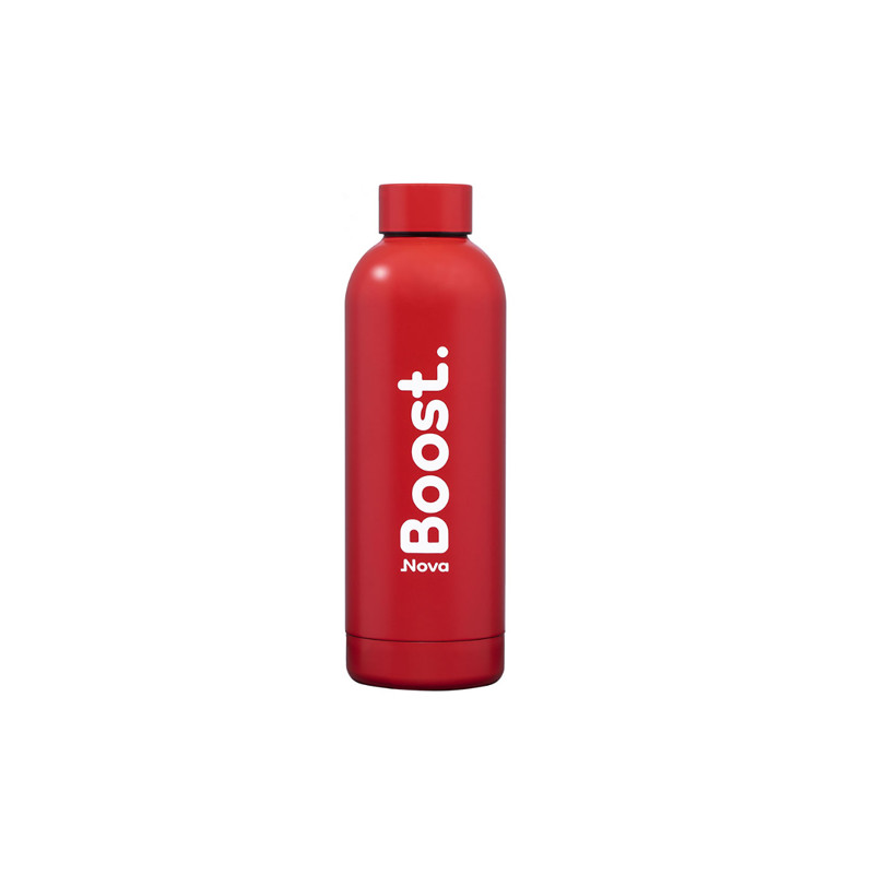 Nova Boost My Bottle Botella Isotermica Acero Roja 500ml