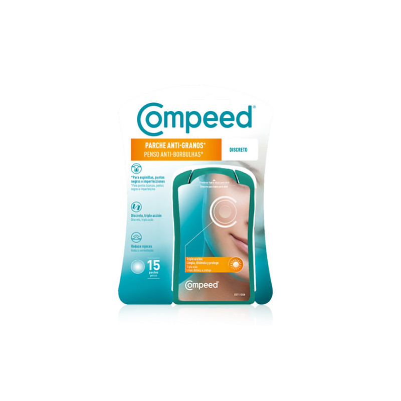 Compeed Parche Anti-Granos Discreto 15 Uds