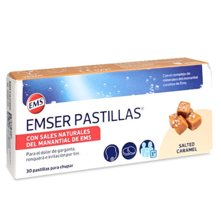 Emser Pastillas para Chupar Salted Caramel 30 Uds