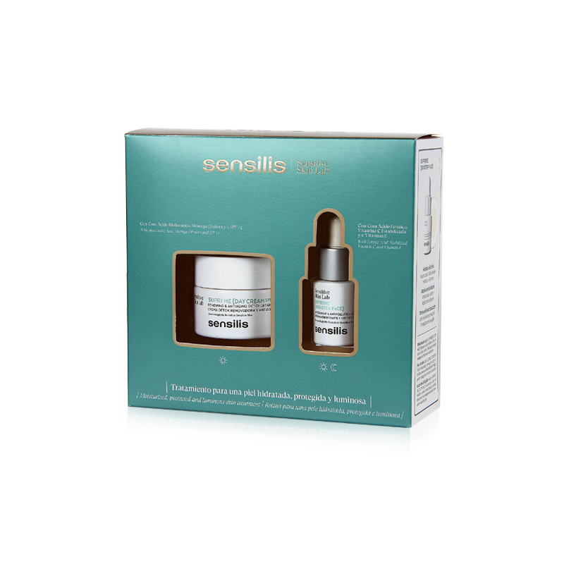 Sensilis Supreme Crema Dia Detox Renovadora 50ml + Serum 15ml