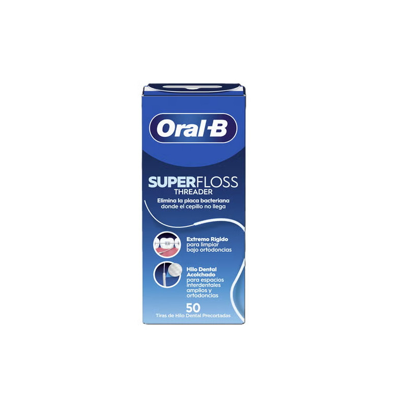 Oral-B Superfloss Seda Dental 50m