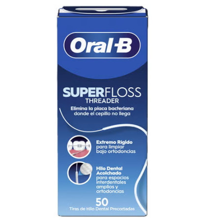 Oral-B Superfloss Seda Dental 50m