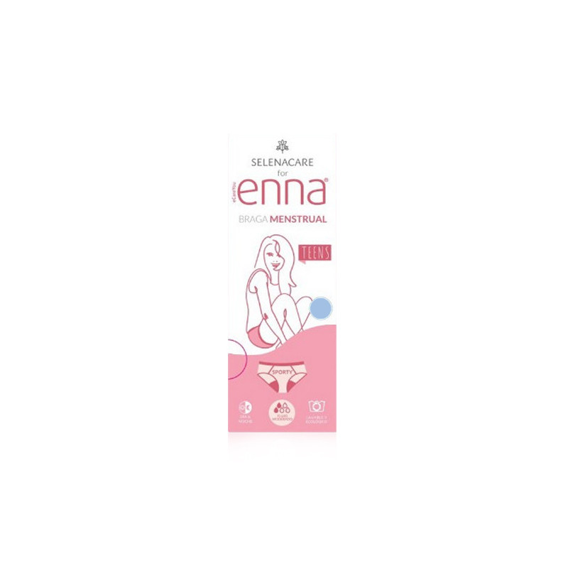 Selenacare Enna Braga Menstrual Teens Sporty F.Mod Azul 152cm