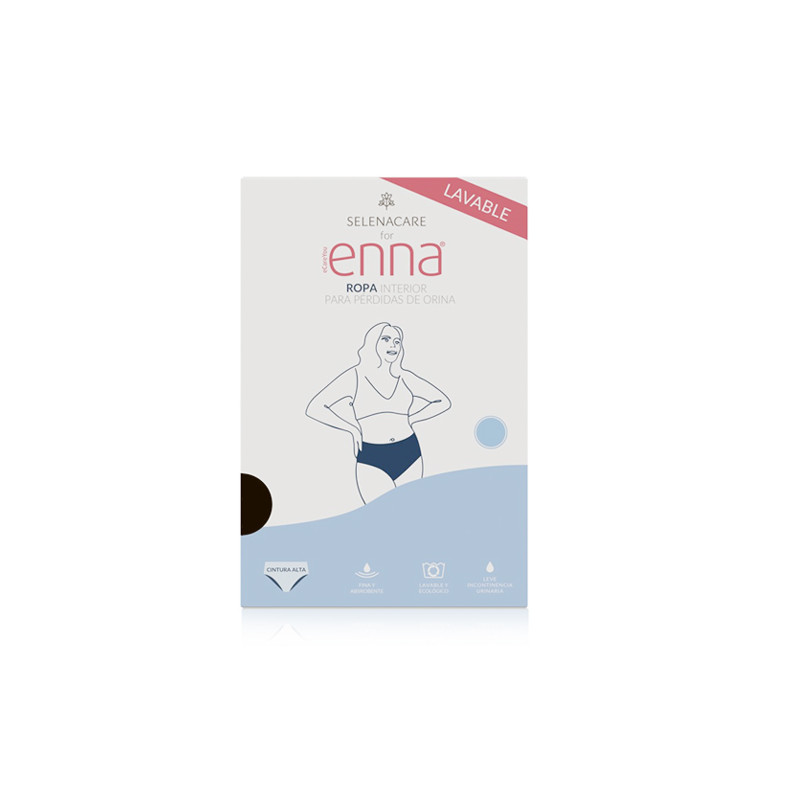 Selenacare Enna Braga Cintura Alta Perdidas de Orina Lavable T-L