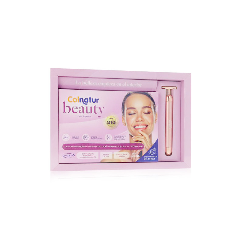 Colnatur Beauty Colageno Q10 30 Sobres + Masajeador Facial
