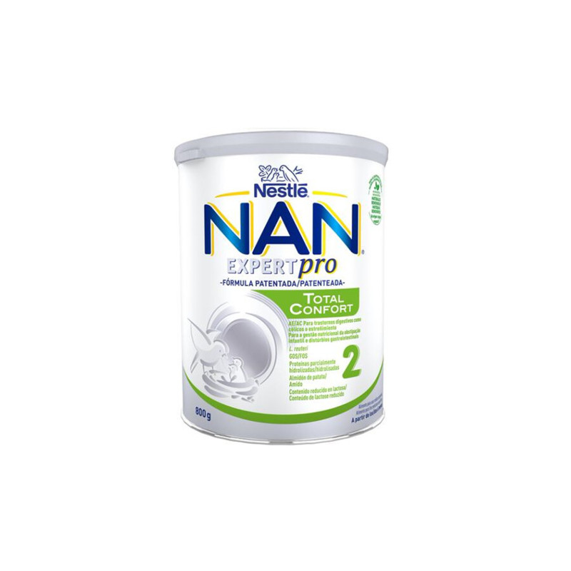 Nestle Nan Expertpro Total Confort 2 Leche Continuacion 800gr