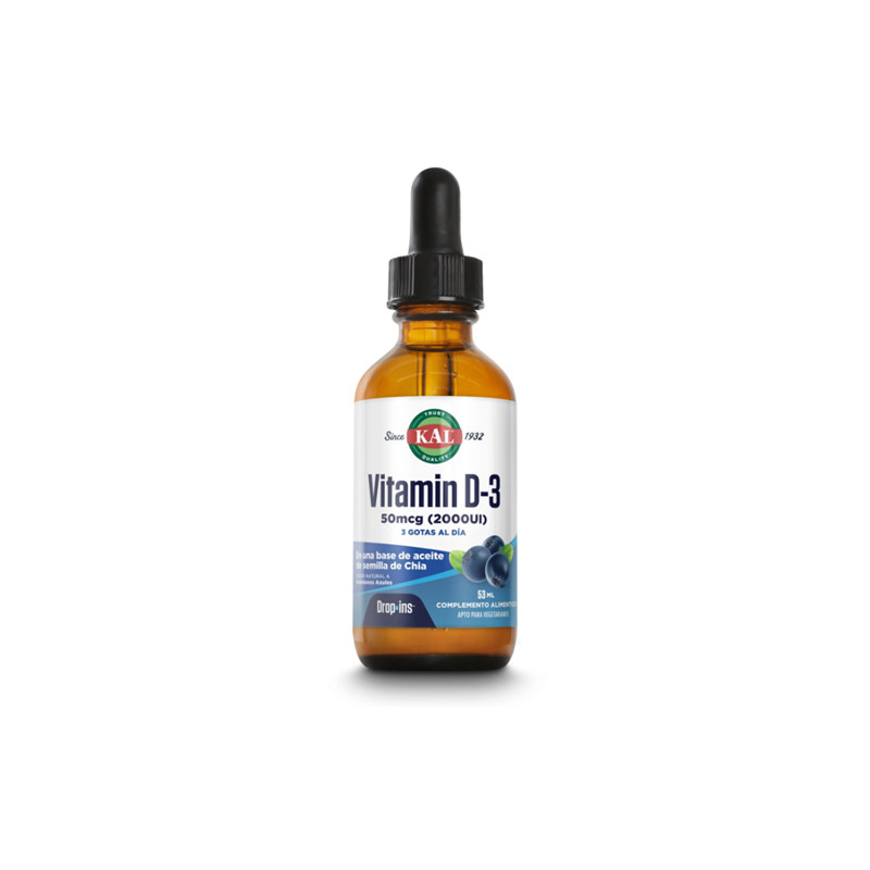 KAL Vitamin D-3 50mcg 2000UI 53ml