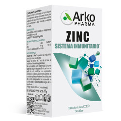 Arkopharma Zinc Sistema Inmunitario 50 Caps