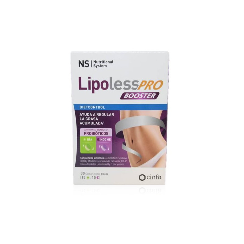 Nutritional System Dietcontrol Lipoless Pro Booster 30 Comp