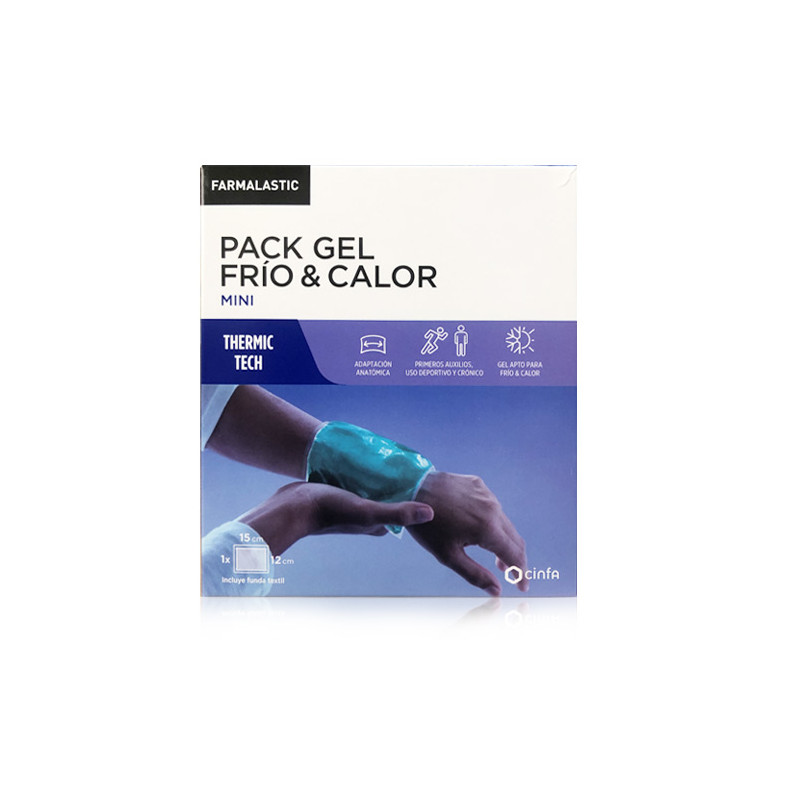 Farmalastic Pack Gel Frio y Calor Thermic Tech Mini 15cm x 12cm