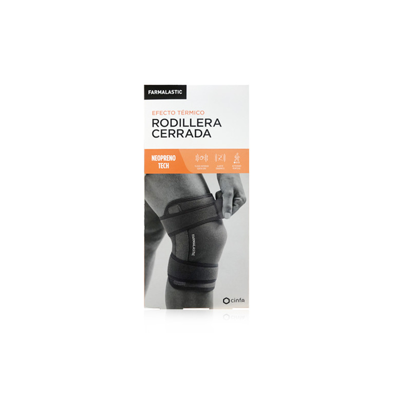 Farmalastic Rodillera Cerrada Efecto Termico Neopreno Tech T-U