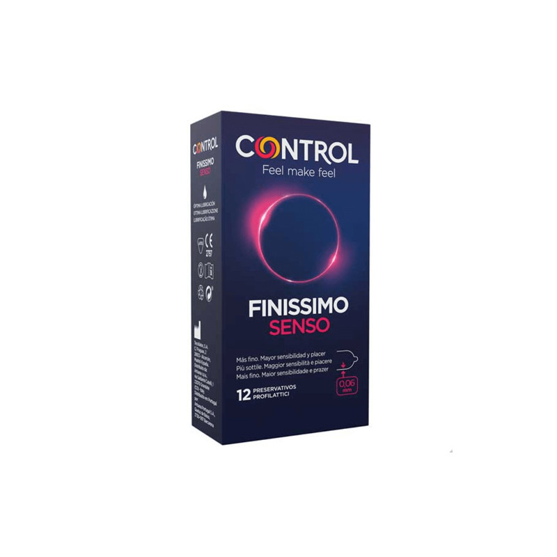 Control Preservativo Finissimo Senso 12Uds - Farmacia en Casa Online
