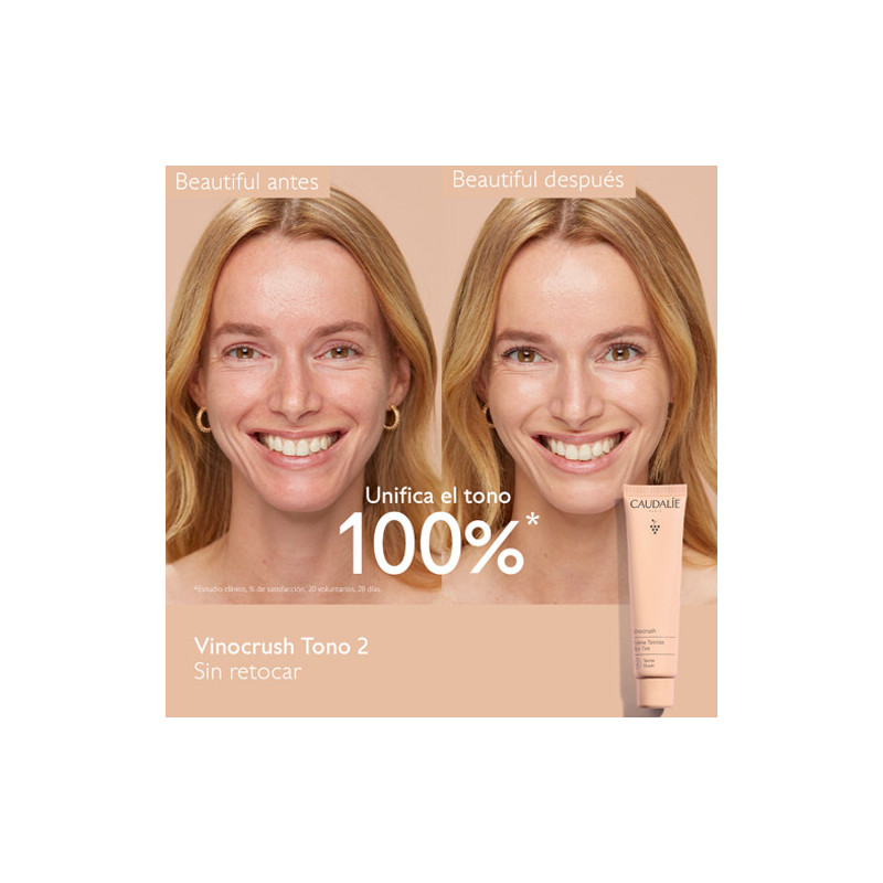 Caudalie Vinocrush Crema con Color Tono nº2 30ml