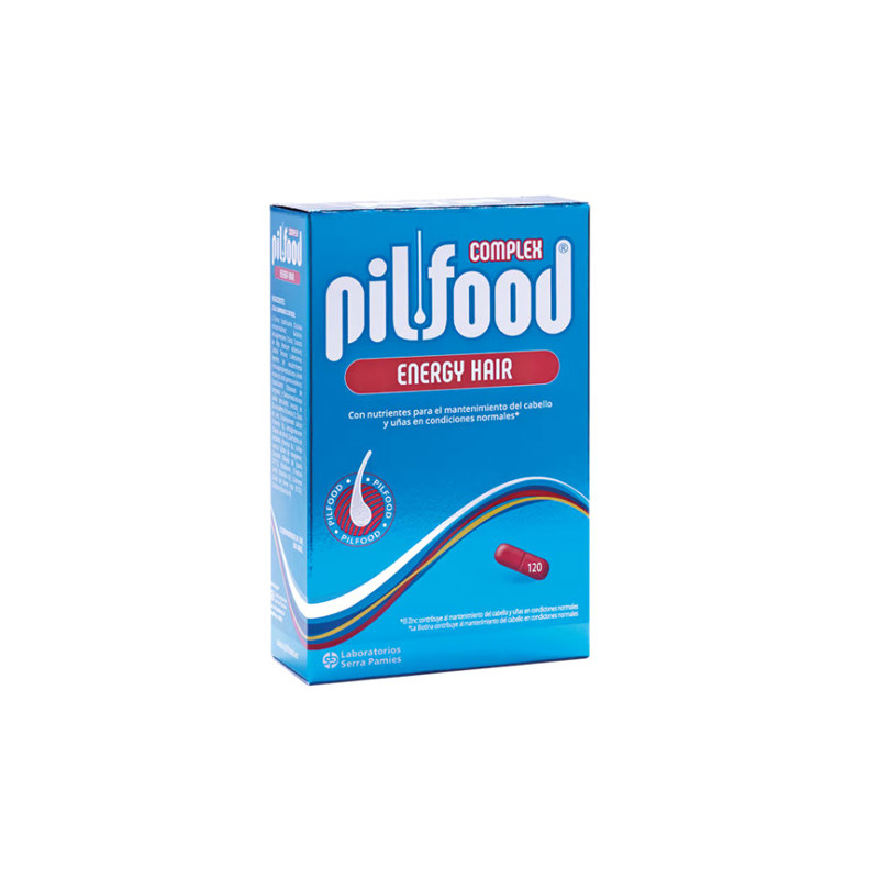 Pilfood Complex Energy Hair Cabello y Uñas 120 Comp
