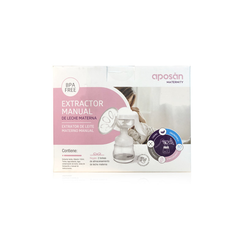 Aposan Maternity Extractor Manual de Leche Materna