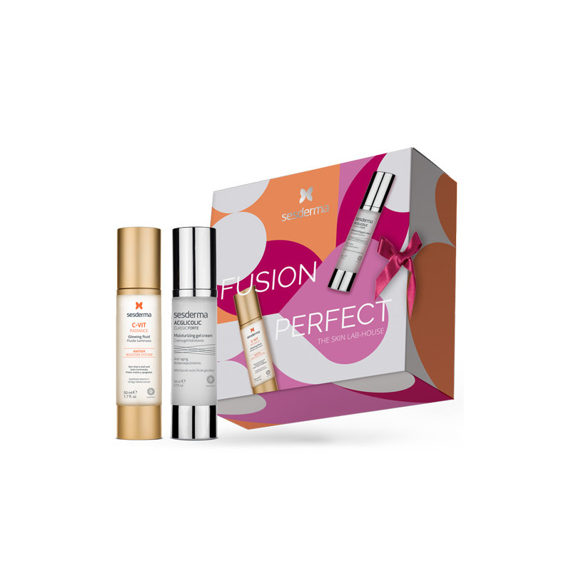 Sesderma Acglicolic Classic Forte Cr-Gel 50ml + C-Vit Fluido 50ml