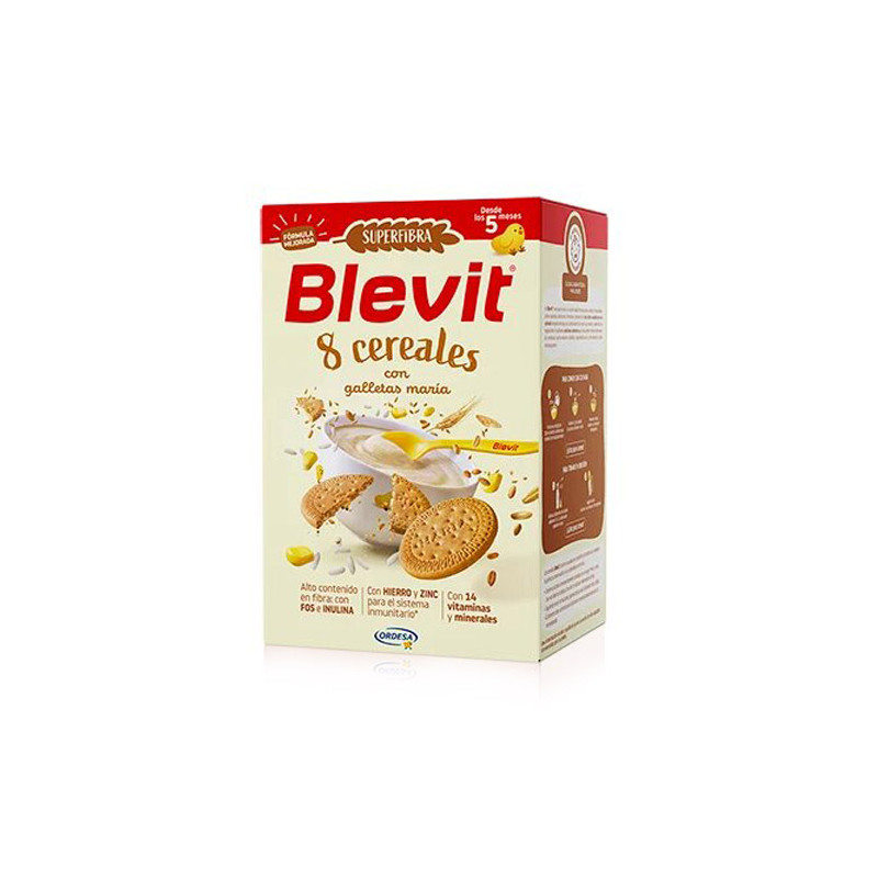 Blevit Superfibra 8 Cereales con Galletas Maria 500gr