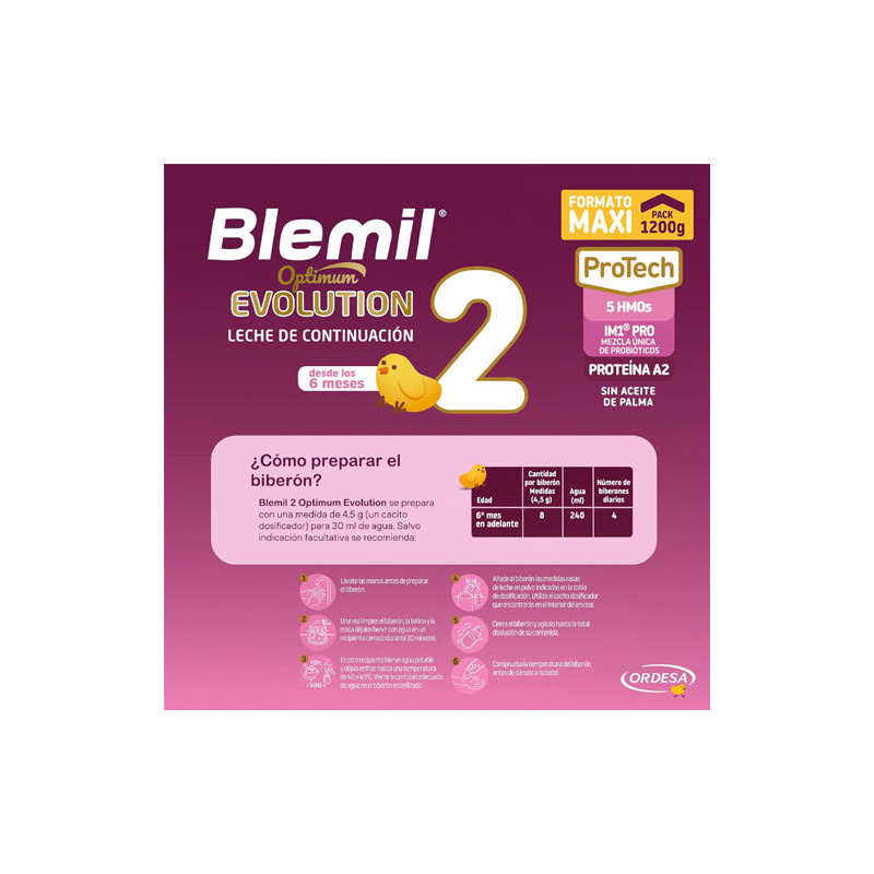Blemil Optimum Evolution 2 Leche de Continuacion 1200gr
