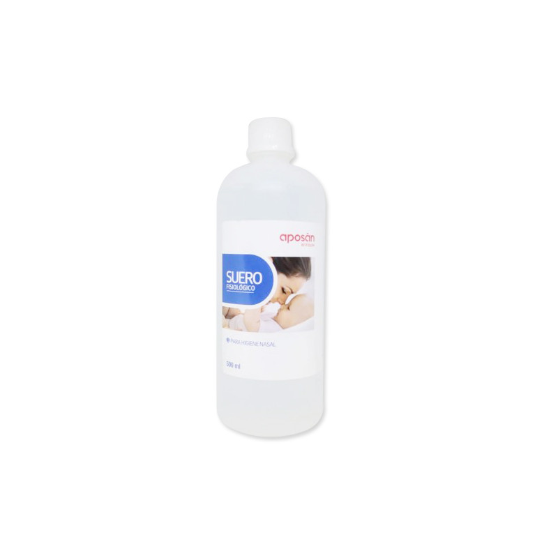 Aposan Botiquin Suero Fisiologico para Higiene Nasal 500ml