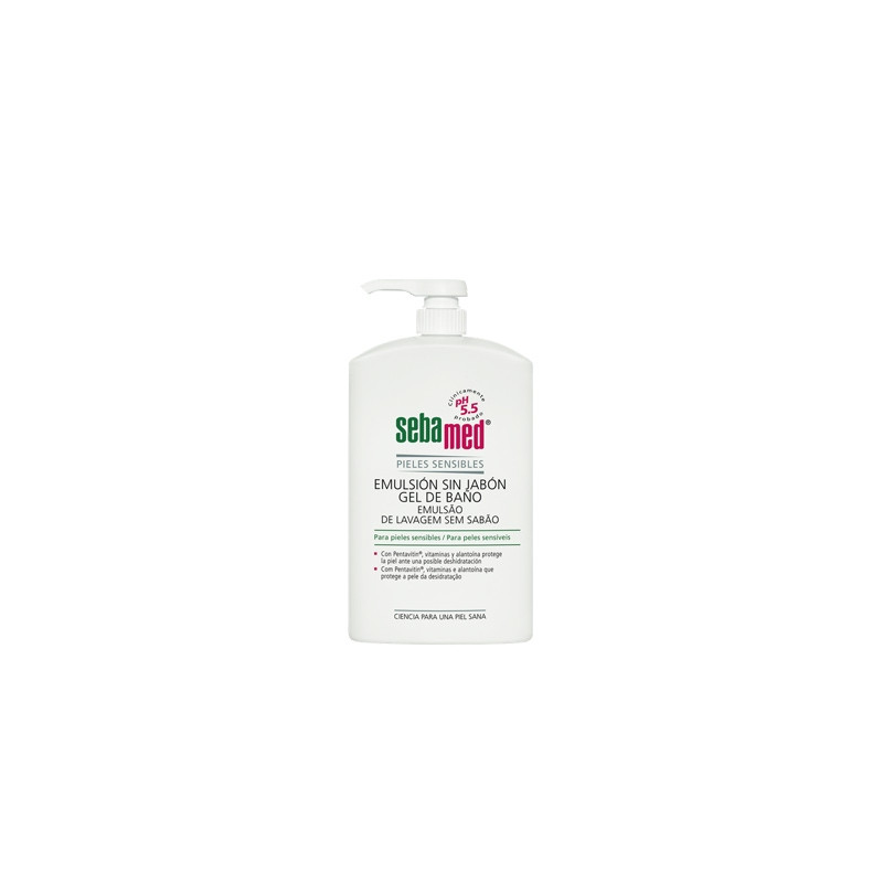 Sebamed Emulsion Sin Jabon Gel de Baño 1 Litro
