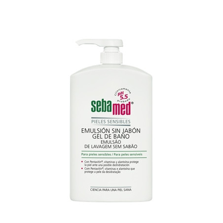 Sebamed Emulsion Sin Jabon Gel de Baño 1 Litro