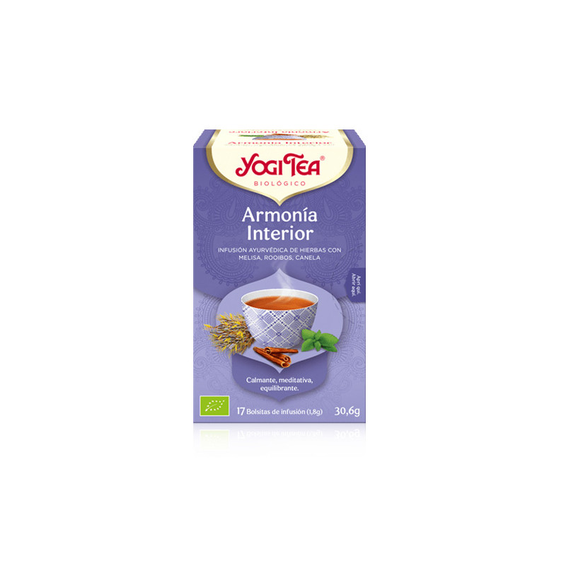 Yogi Tea Armonia Interior Infusion 17 Uds