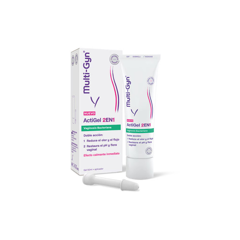 Multi-Gyn Actigel 2en1 Vaginosis Bacteriana 50ml + Aplicador
