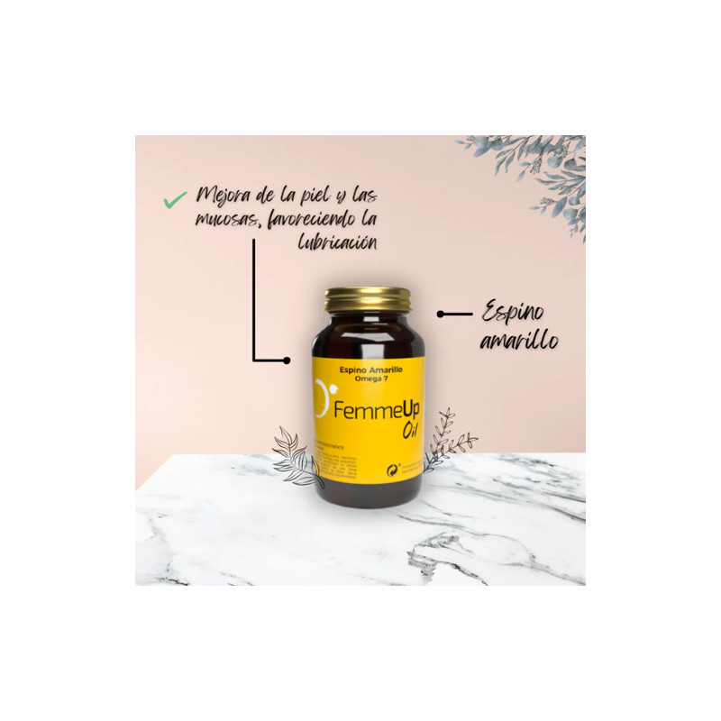 FemmeUp Oil Espino Amarillo Omega 7 110 Perlas