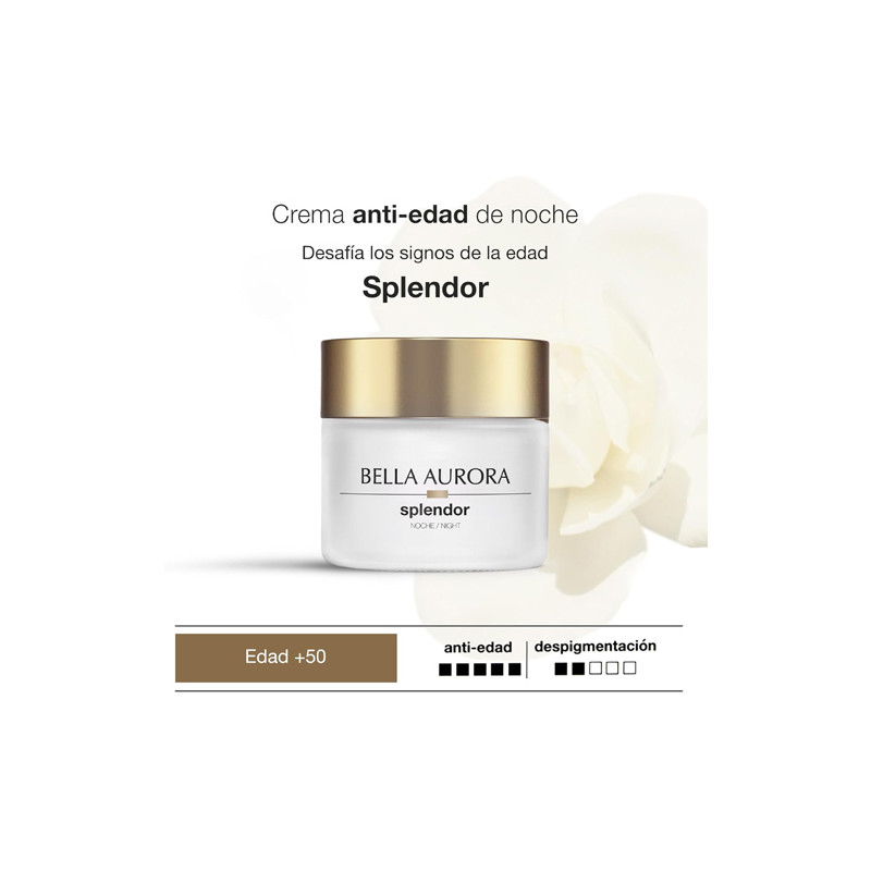 Bella Aurora Splendor Crema Regeneradora Noche 50ml