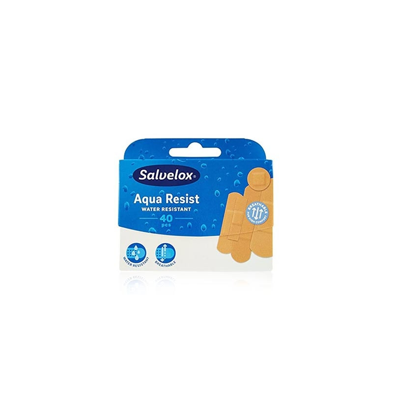 Salvelox Aqua Resist Apositos Plastico 40 Uds