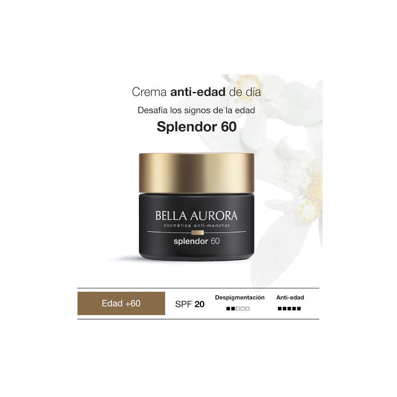 Bella Aurora Splendor 60 Crema Redensificante Anti-Edad Dia 50ml