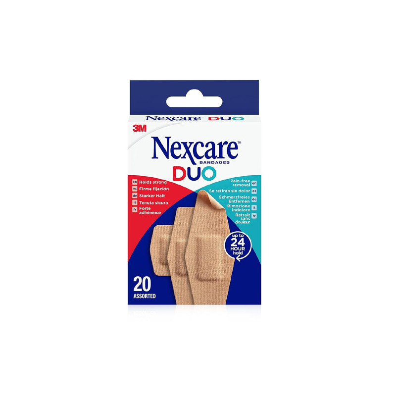 Nexcare Duo Tiras Surtido 20 Uds