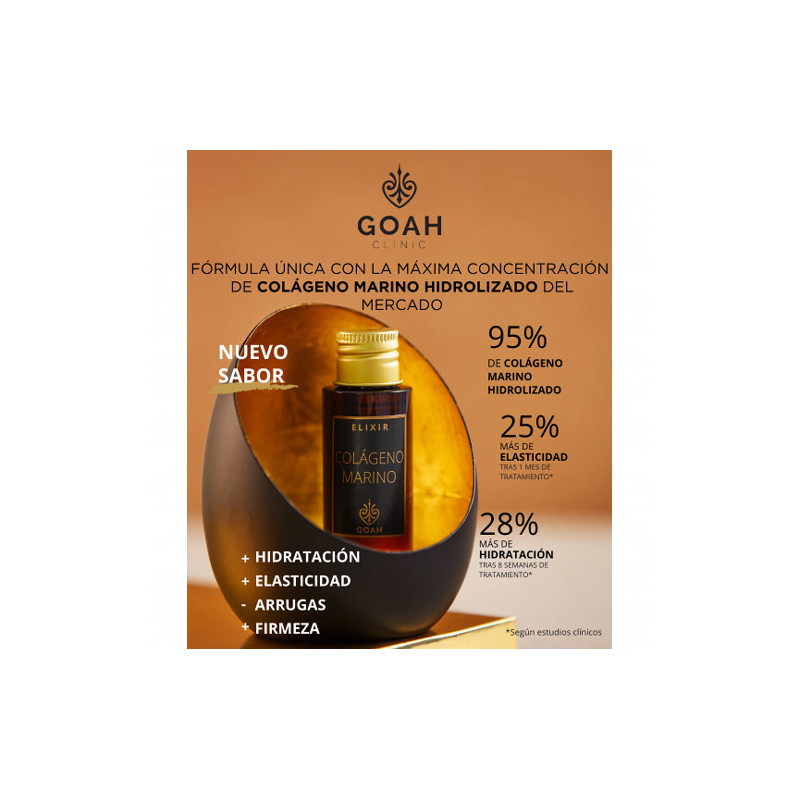 Goah Clinic Elixir Colageno Viales Bebibles 25ml x 20 Uds