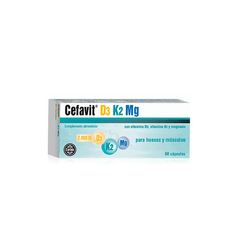 Cefavit D3 K2 Mg 60 Caps