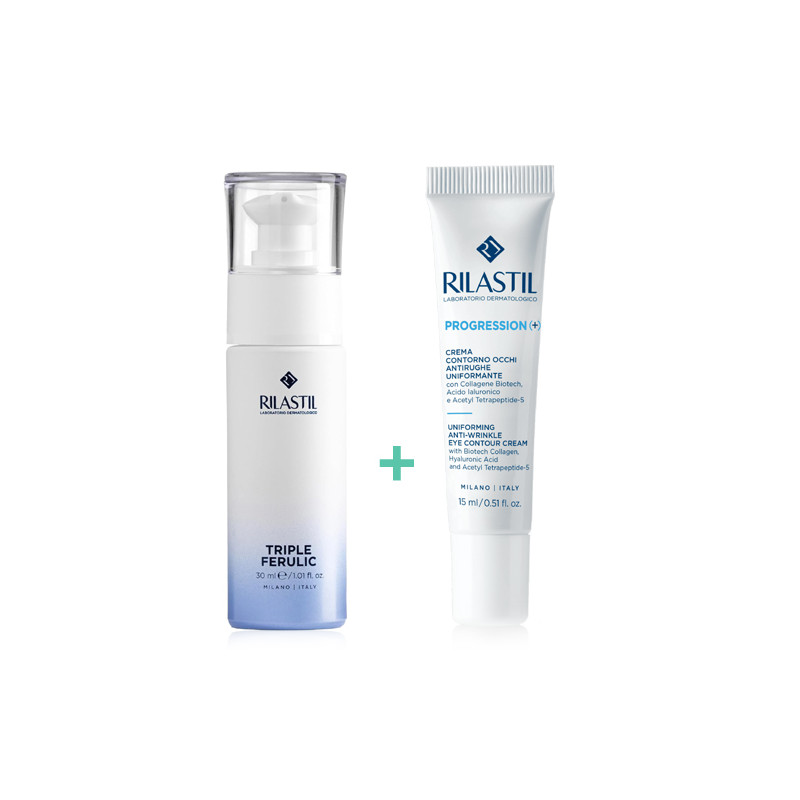 Rilastil Triple Ferulic Serum Bi-Gel 30ml +Progression+ Ojos 15ml
