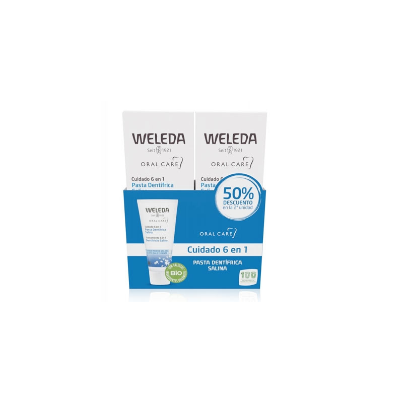 Weleda Pasta Dentifrica Salina Duplo 2x75 ml