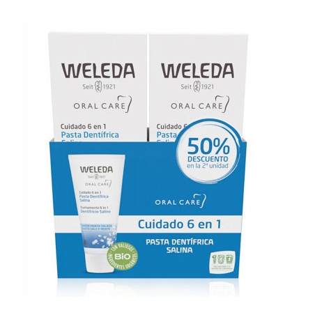 Weleda Pasta Dentifrica Salina Duplo 2x75 ml