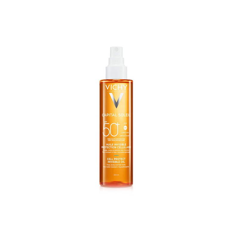 Vichy Capital Soleil Aceite Invisible Spf50+ 200ml