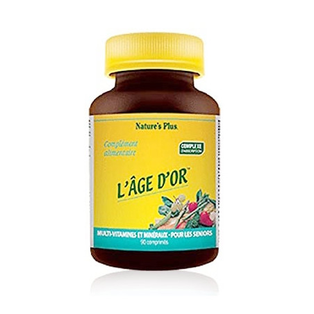 Natures Plus L Age D-Or Multivitaminico Edad Madura 90 Comp