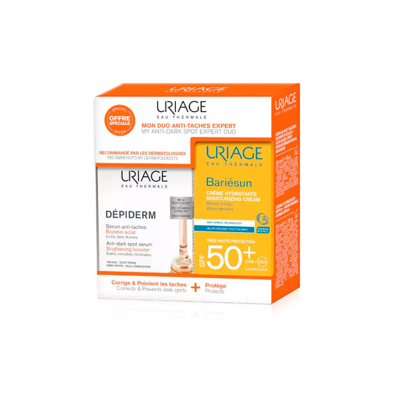 Uriage Depiderm Serum 30ml + Bariesun Crema Spf50+ 50ml