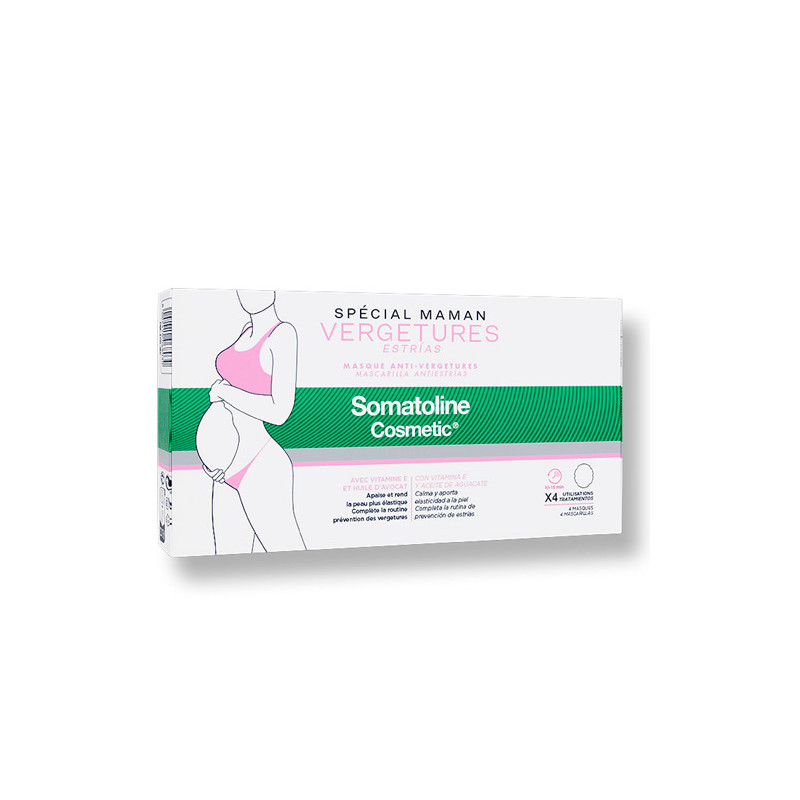 Somatoline Mascarilla Antiestrias Especial Mamas 4 Uds