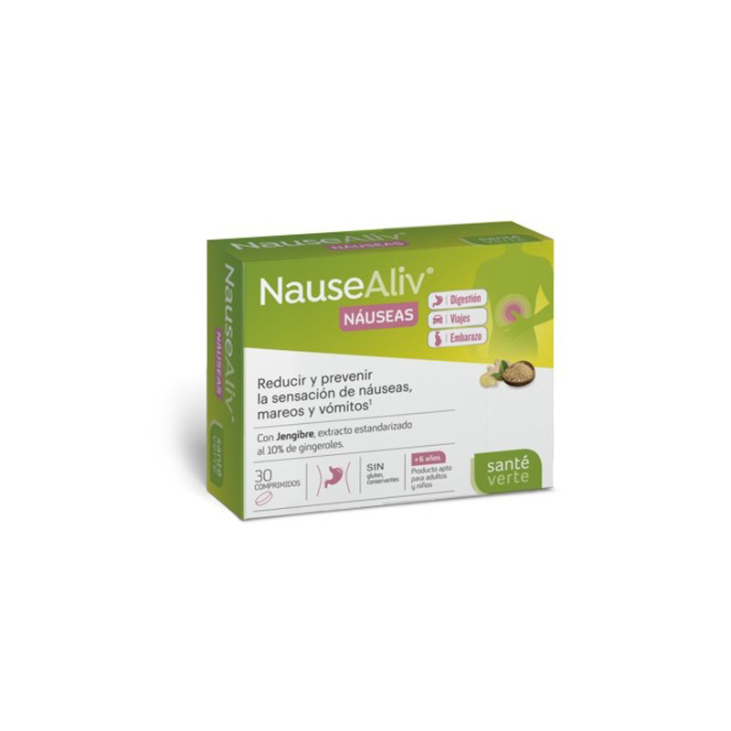 Sante Verte Nausealiv Nauseas 30 Comp