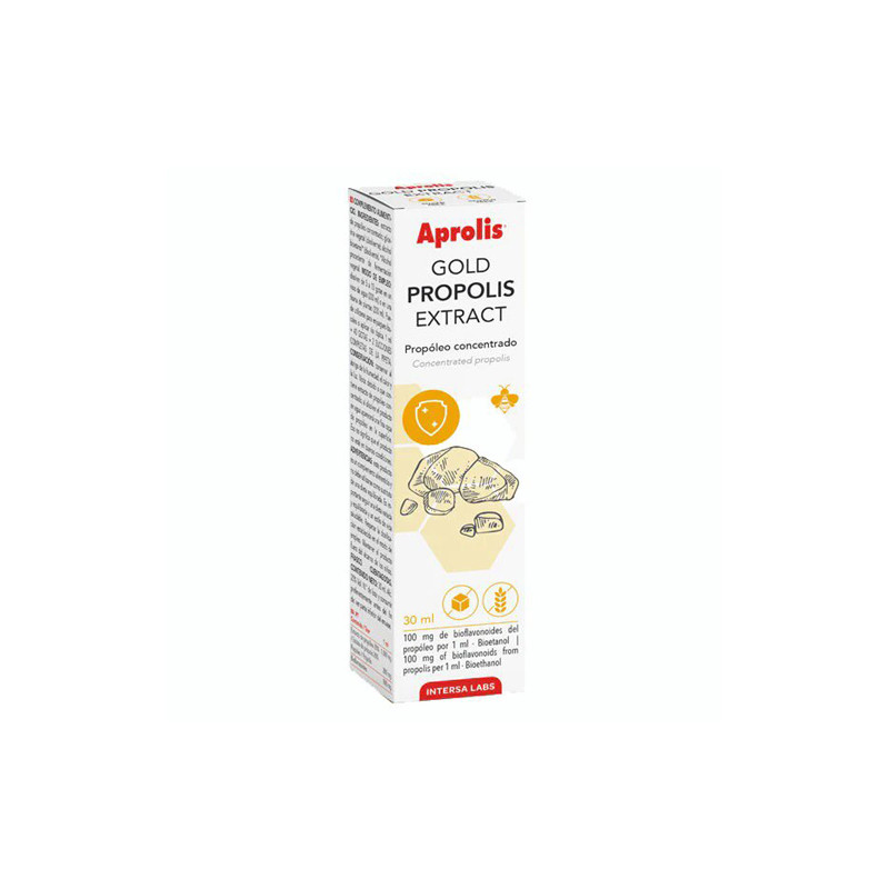 Aprolis Gold Propolis Extract Propoleo Concentrado Gotas 30ml