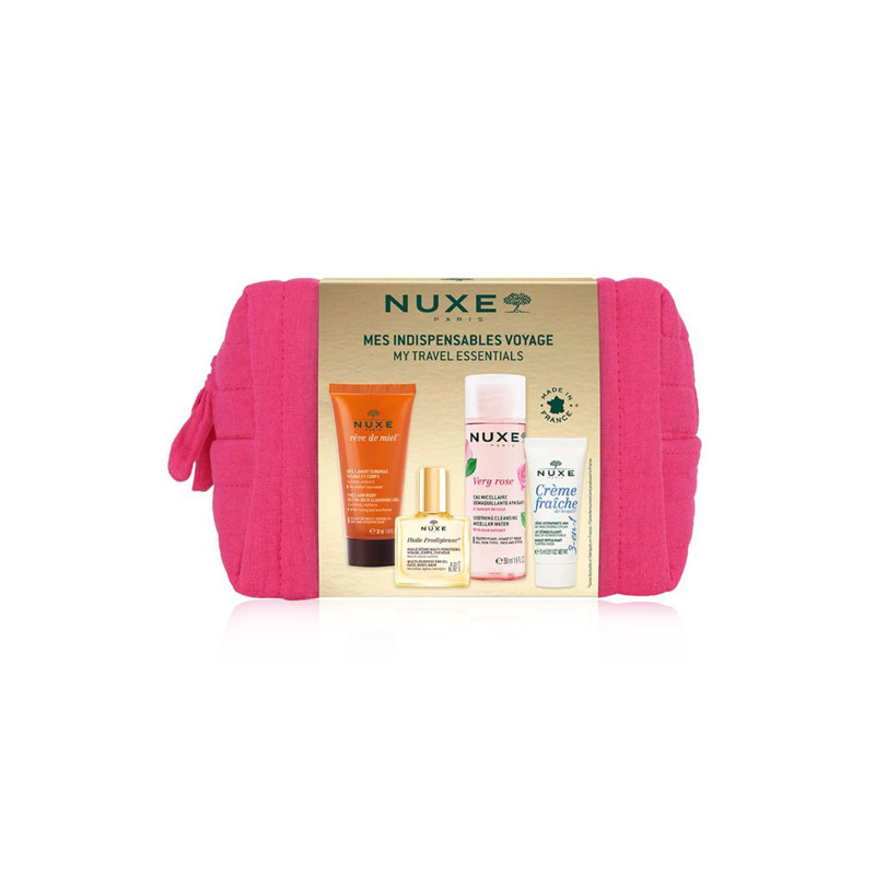 Nuxe Tus Esenciales de Viaje Neceser 4 Productos