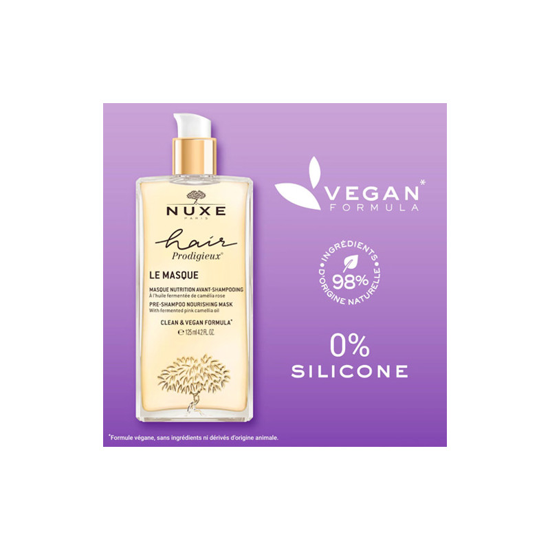 Nuxe Hair Prodigieux Mascarilla Nutricion Pre-Champu 125ml