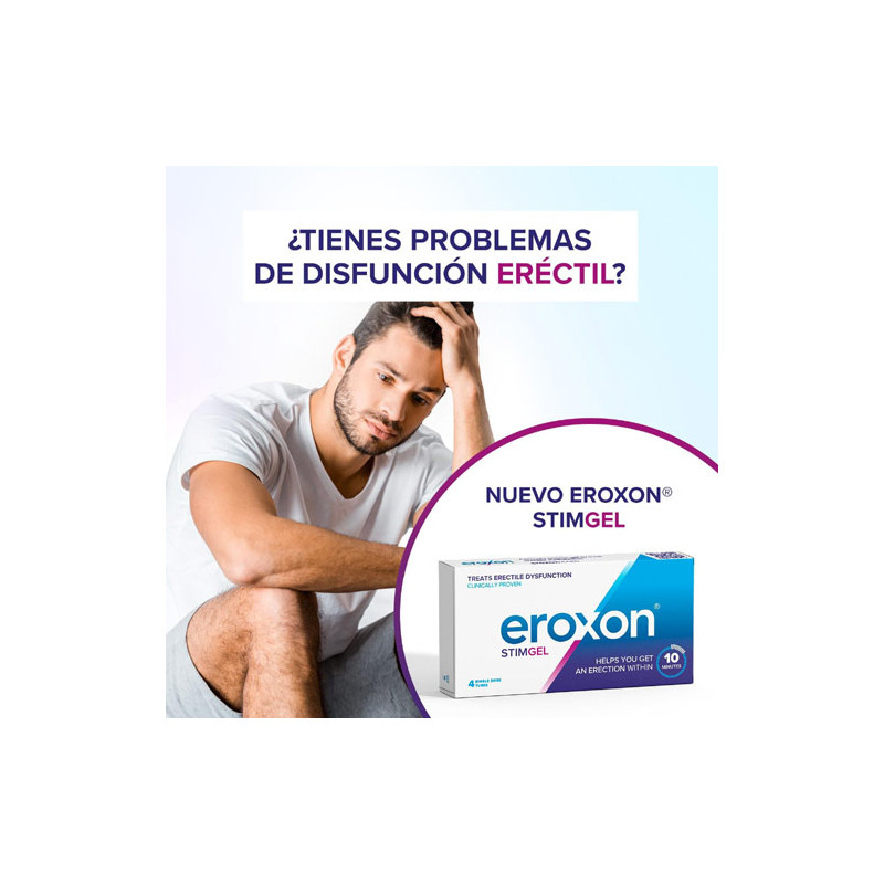 Eroxon Stimgel Disfuncion Erectil Tubos Monodosis 4 Uds