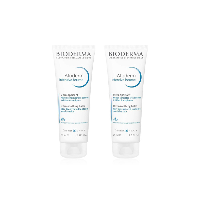 Bioderma Atoderm Facial Balsamo Ultracalmante Duplo 2x75ml