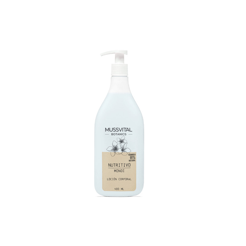 Mussvital Botanics Nutritivo Locion Corporal Monoi 400ml