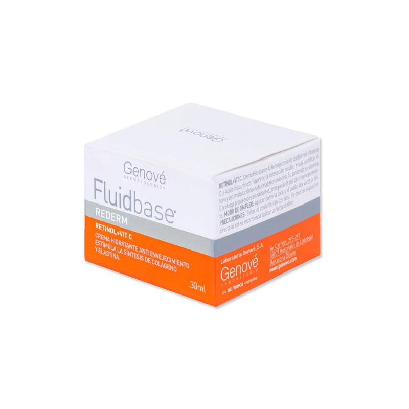 Genove Fluidbase Rederm Retinol + Vit C Crema Hidratante 30ml