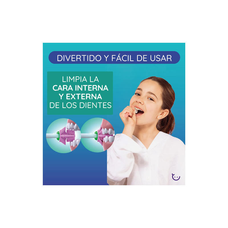 Balene Cepillo Dental Manual 6-11 Años Azul